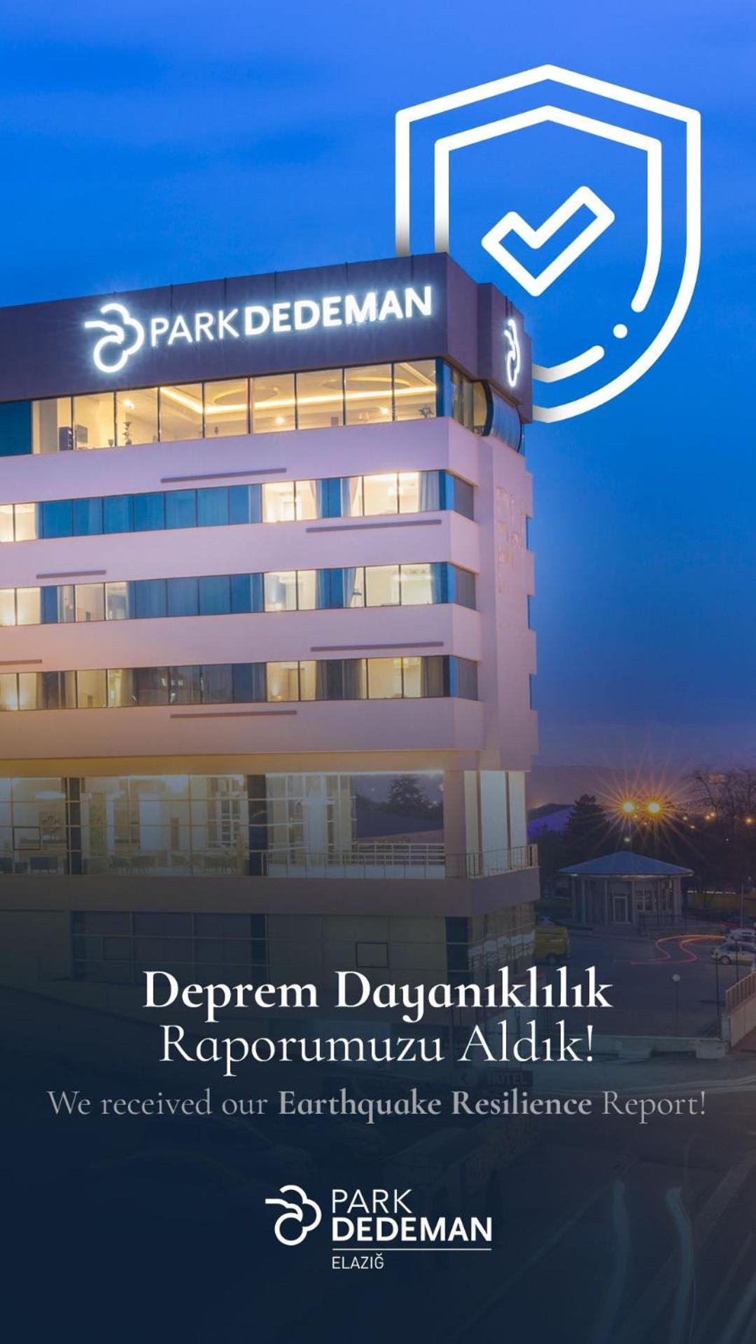 Hotel Park Dedeman Elâzığ Exterior foto